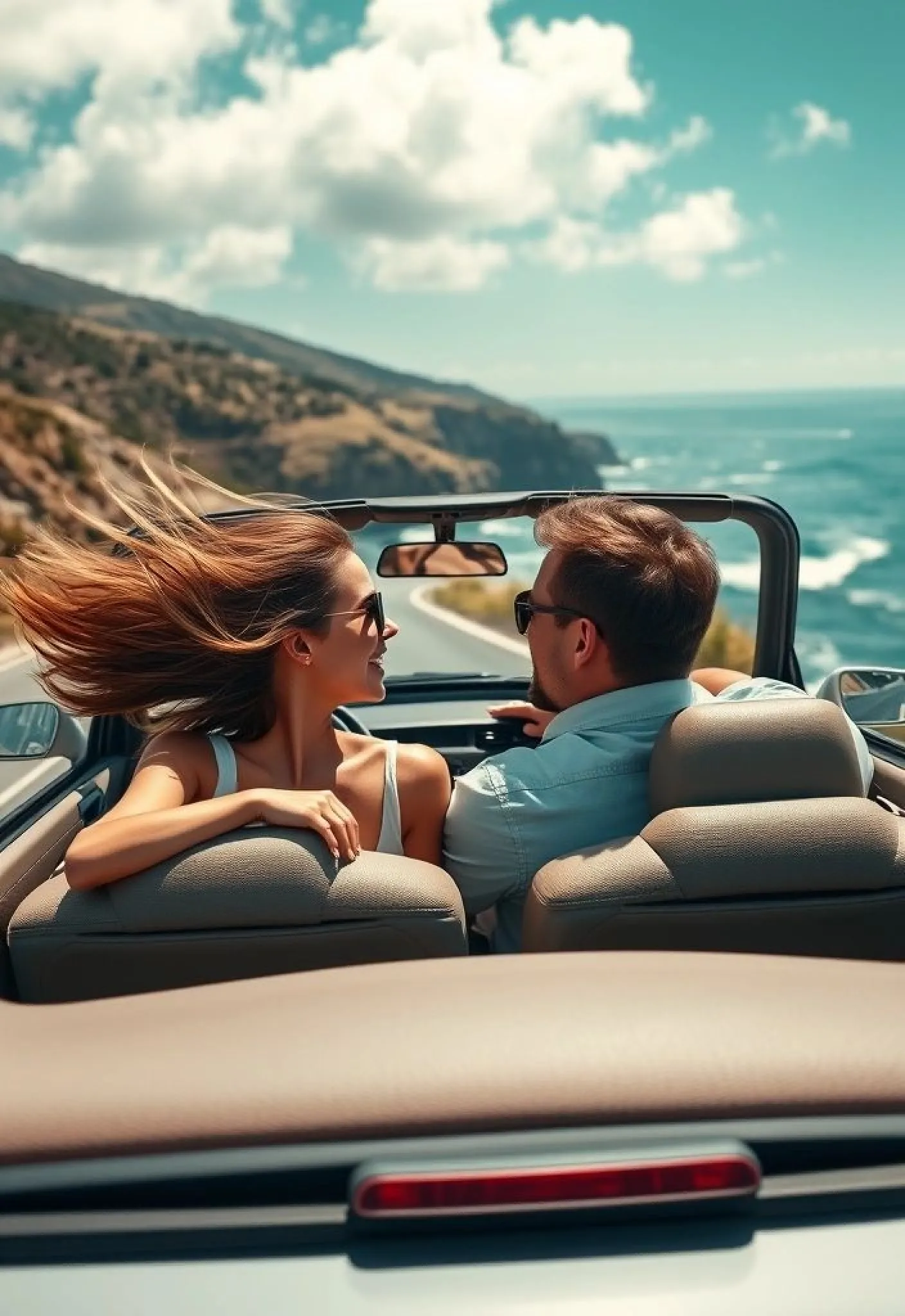 Luxuriöses Fahrzeuginterieur